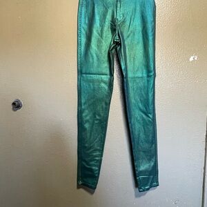 Green JC Jeans metalic for women Stretch size S